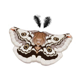 Maxbell Halloween Butterfly Cape Women with Headpiece for Dressing up Party Carnival Coffee