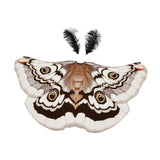 Maxbell Halloween Butterfly Cape Women with Headpiece for Dressing up Party Carnival Coffee