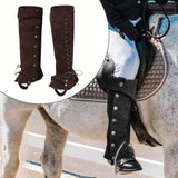 Maxbell Pirate Boot Covers Cosplay Leg Gaiters for Horseback Riding Anime Convention Coffee
