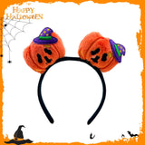 Maxbell Halloween Headband Cosplay Women Headwear for Birthday Performance Role Play Pumpkin