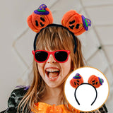 Maxbell Halloween Headband Cosplay Women Headwear for Birthday Performance Role Play Pumpkin
