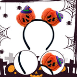 Maxbell Halloween Headband Cosplay Women Headwear for Birthday Performance Role Play Pumpkin