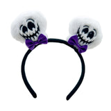 Maxbell Halloween Headband Cosplay Women Headwear for Birthday Performance Role Play Skeleton Head