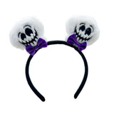 Maxbell Halloween Headband Cosplay Women Headwear for Birthday Performance Role Play Skeleton Head