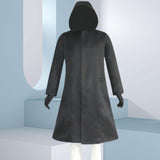 Maxbell Halloween Costume with Gloves Windbreaker for Role Playing Fancy Dress Party Length 96cm