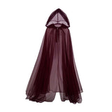 Maxbell Halloween Hooded Cloak Adults Women Men for Festival Fancy Dress Performance 2 layer