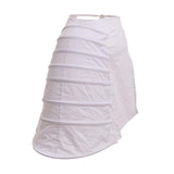 Maxbell Women Crinoline Petticoat Polyester Adjustable Cage Half Bustle Prom Pannier Style A