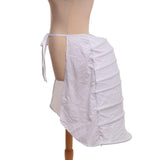 Maxbell Women Crinoline Petticoat Polyester Adjustable Cage Half Bustle Prom Pannier Style A