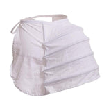 Maxbell Women Crinoline Petticoat Polyester Adjustable Cage Half Bustle Prom Pannier Style B