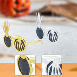 Maxbell Halloween Party Glasses Halloween Decorations Fun for Adults Costume Eyewear Gold