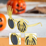 Maxbell Halloween Party Glasses Halloween Decorations Fun for Adults Costume Eyewear Gold