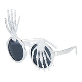 Maxbell Halloween Party Glasses Halloween Decorations Fun for Adults Costume Eyewear Silver