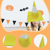 Maxbell Traffic Cone Hat Fancy Dress Costume Accessory for Masquerade Party Festival yellow