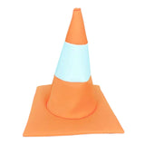 Maxbell Traffic Cone Hat Fancy Dress Costume Accessory for Masquerade Party Festival orange