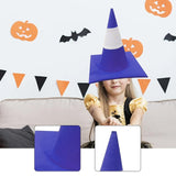 Maxbell Traffic Cone Hat Fancy Dress Costume Accessory for Masquerade Party Festival blue
