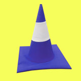 Maxbell Traffic Cone Hat Fancy Dress Costume Accessory for Masquerade Party Festival blue