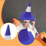 Maxbell Traffic Cone Hat Fancy Dress Costume Accessory for Masquerade Party Festival blue