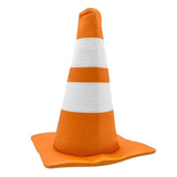 Maxbell Traffic Cone Hat Fancy Dress Costume Accessory for Masquerade Party Festival orange Dome