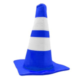Maxbell Traffic Cone Hat Fancy Dress Costume Accessory for Masquerade Party Festival blue Dome