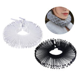 Maxbell Elizabethan Clown Neck Ruffle Costume Accessory for Gothic Prom Themed Party White