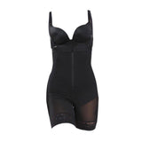 Maxbell Women's Shapewear with Zipper Postpartum Seamless Easy to Wear Tummy Control L