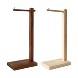 Maxbell Purse Holder Multipurpose Wood Jewelry Holder for Countertop Retail Showroom light brown