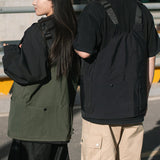 Maxbell Outdoor Vest Bag Strap Fishing Vest Comfort Workwear for Photo Climbing Work Black