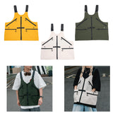Maxbell Fly Fishing Vest Pack Jacket for Outdoor Activities Hiking for Men and Women Yellow