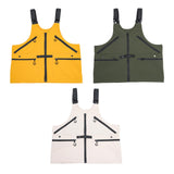 Maxbell Fly Fishing Vest Pack Jacket for Outdoor Activities Hiking for Men and Women Yellow