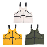 Maxbell Fly Fishing Vest Pack Jacket for Outdoor Activities Hiking for Men and Women Yellow