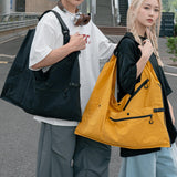 Maxbell Fly Fishing Vest Pack Jacket for Outdoor Activities Hiking for Men and Women Yellow