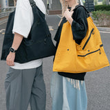 Maxbell Fly Fishing Vest Pack Jacket for Outdoor Activities Hiking for Men and Women Yellow