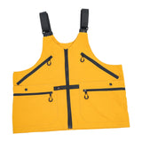 Maxbell Fly Fishing Vest Pack Jacket for Outdoor Activities Hiking for Men and Women Yellow
