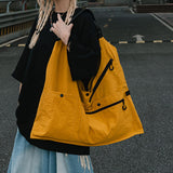 Maxbell Fly Fishing Vest Pack Jacket for Outdoor Activities Hiking for Men and Women Yellow