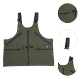 Maxbell Fly Fishing Vest Pack Jacket for Outdoor Activities Hiking for Men and Women Dark Green