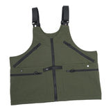 Maxbell Fly Fishing Vest Pack Jacket for Outdoor Activities Hiking for Men and Women Dark Green