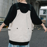 Maxbell Fly Fishing Vest Pack Jacket for Outdoor Activities Hiking for Men and Women White