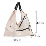 Maxbell Fly Fishing Vest Pack Jacket for Outdoor Activities Hiking for Men and Women White