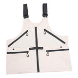 Maxbell Fly Fishing Vest Pack Jacket for Outdoor Activities Hiking for Men and Women White