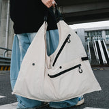 Maxbell Fly Fishing Vest Pack Jacket for Outdoor Activities Hiking for Men and Women White