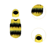 Maxbell Kids Bumble Costume Funny Animal Costume for Girls Boys Masquerade Party L to XL