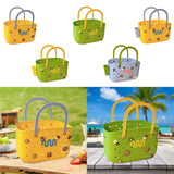 Maxbell Beach Bag Waterproof Multipurpose Stylish Portable Top Handle Pouch Tote Bag Yellow