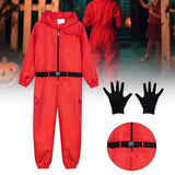 Maxbell Halloween Costume Kids Hooded Jumpsuit for Performance Themed Party Carnival