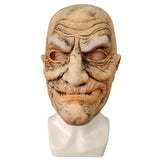 Maxbell Realistic Old Man Mask Funny Halloween Mask for Masquerade Halloween Holiday