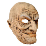 Maxbell Realistic Old Man Mask Funny Halloween Mask for Masquerade Halloween Holiday