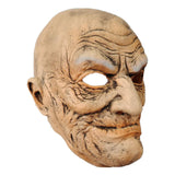 Maxbell Realistic Old Man Mask Funny Halloween Mask for Masquerade Halloween Holiday
