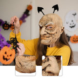 Maxbell Realistic Old Man Mask Funny Halloween Mask for Masquerade Halloween Holiday