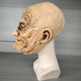 Maxbell Realistic Old Man Mask Funny Halloween Mask for Masquerade Halloween Holiday