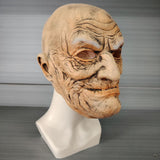 Maxbell Realistic Old Man Mask Funny Halloween Mask for Masquerade Halloween Holiday