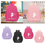 Maxbell Ballet Dance Backpack Portable Gymnastics Ballet Bag for Gym Weekender Girls Black